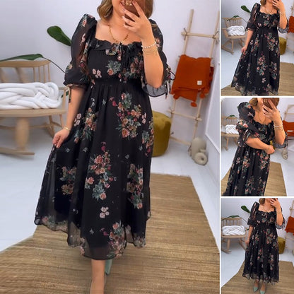 💕💕✅【S-3XL】2024 Modna i elegancka sukienka z nadrukiem🔥🥰-3700059