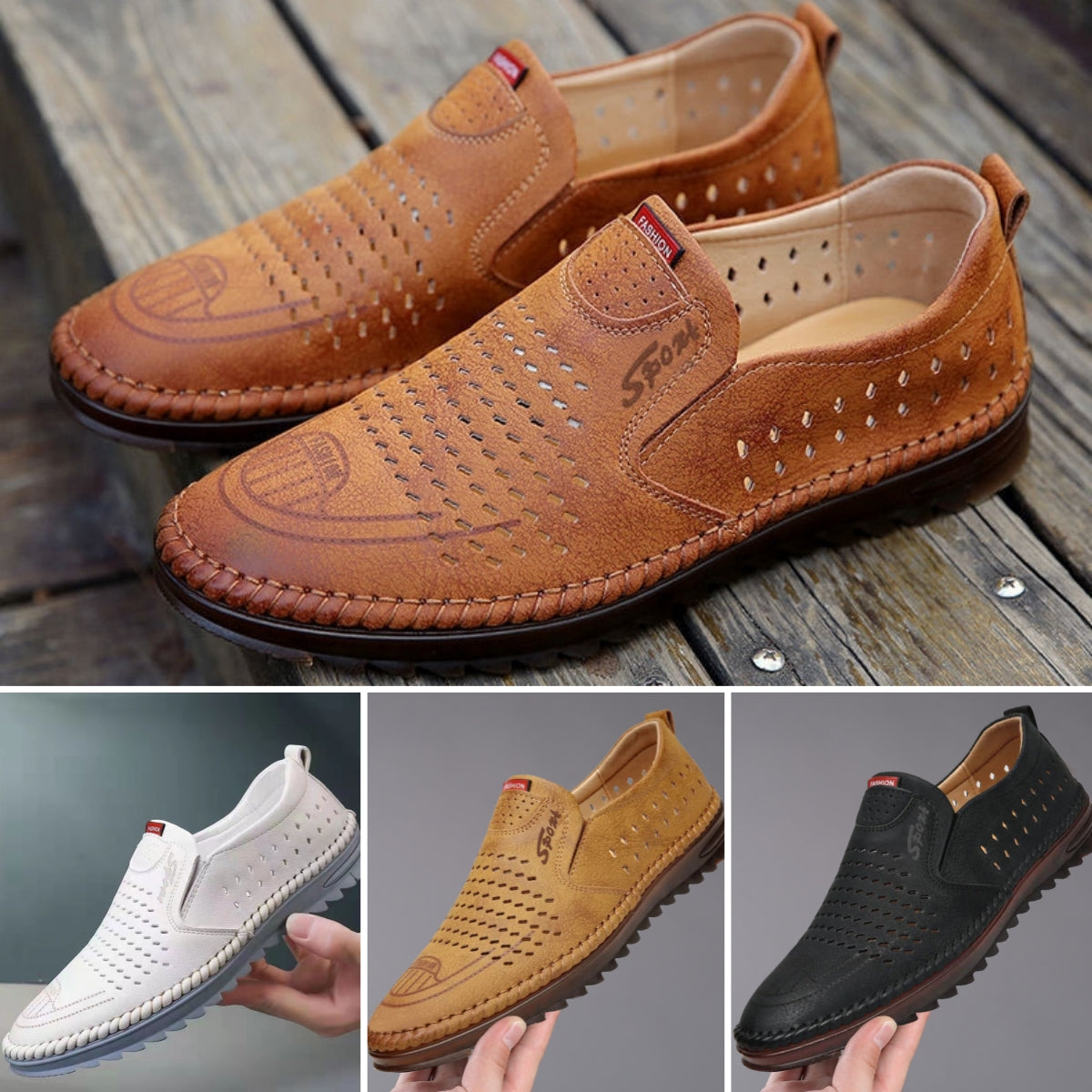 【39-44】 Ręcznie robione skórzane męskie buty outdoorowe3616653