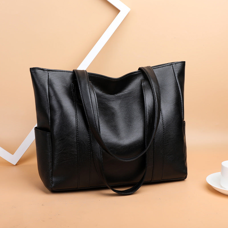 Limitowana zniżka 50% 👜 Nowa modna torebka damska z miękkiej skóry na ramię✨ Casual o dużej pojemności✨-3802827