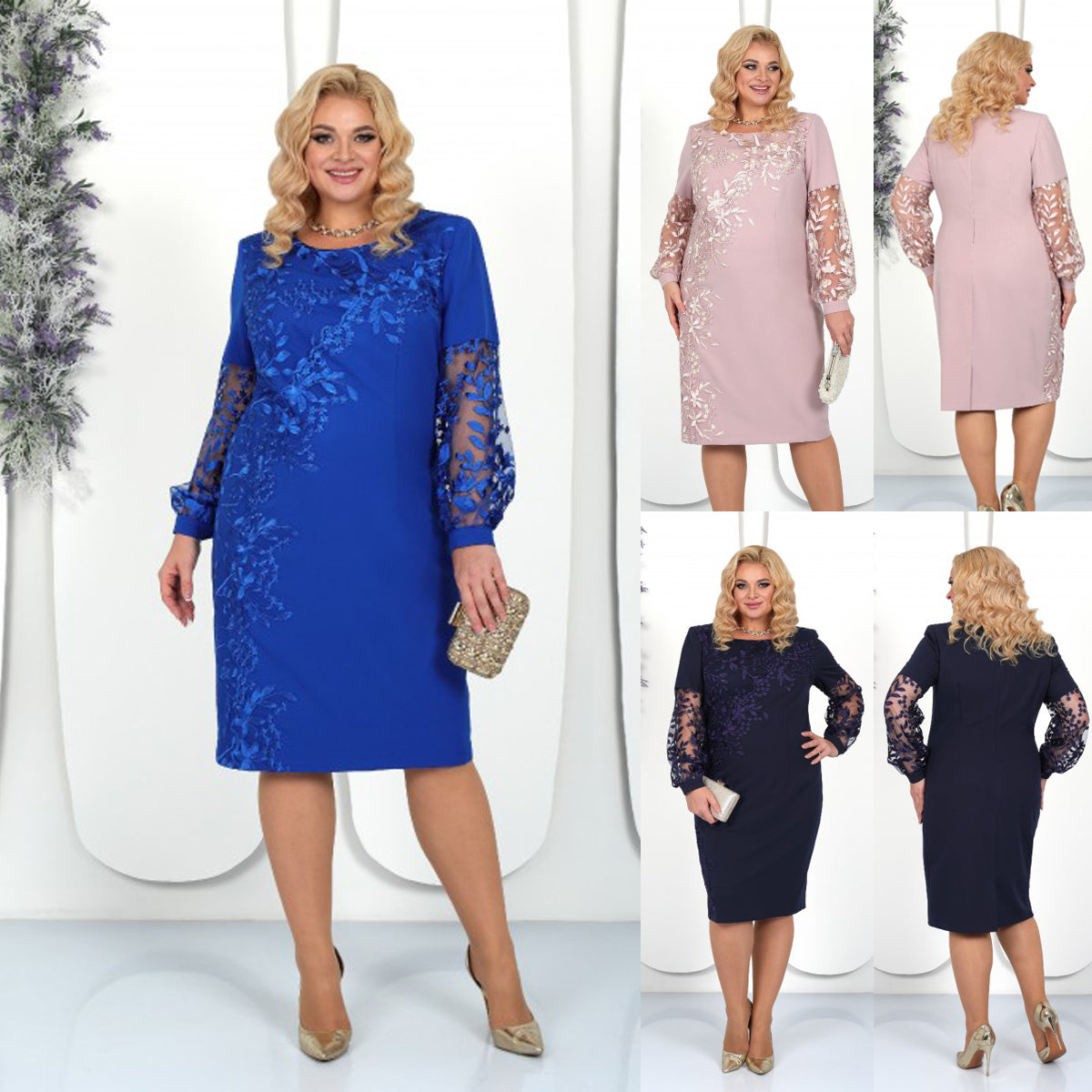 👗【S-5XL】Elegancka, temperamentna sukienka, wygodna i wysokiej jakości-3711780