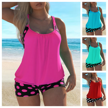 🏖️【S-5XL】【✨【1 sztuki 50% ZNIŻKI】】Damski zestaw kostiumów kąpielowych z nadrukiem3677482