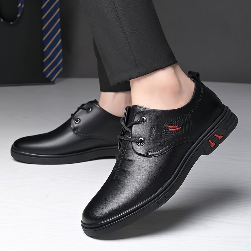 🔥👞【38-44】2024 Męskie skórzane buty codzienne3683515