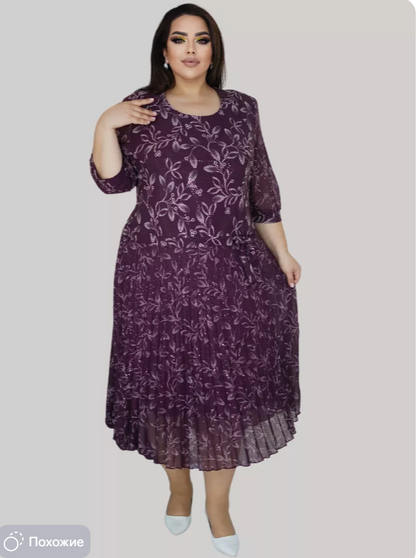 👗💥【S-5XL】Nowa modna sukienka, klasyczny design, elegancka i prosta-3729938