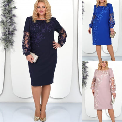 👗【S-5XL】Elegancka, temperamentna sukienka, wygodna i wysokiej jakości-3711780